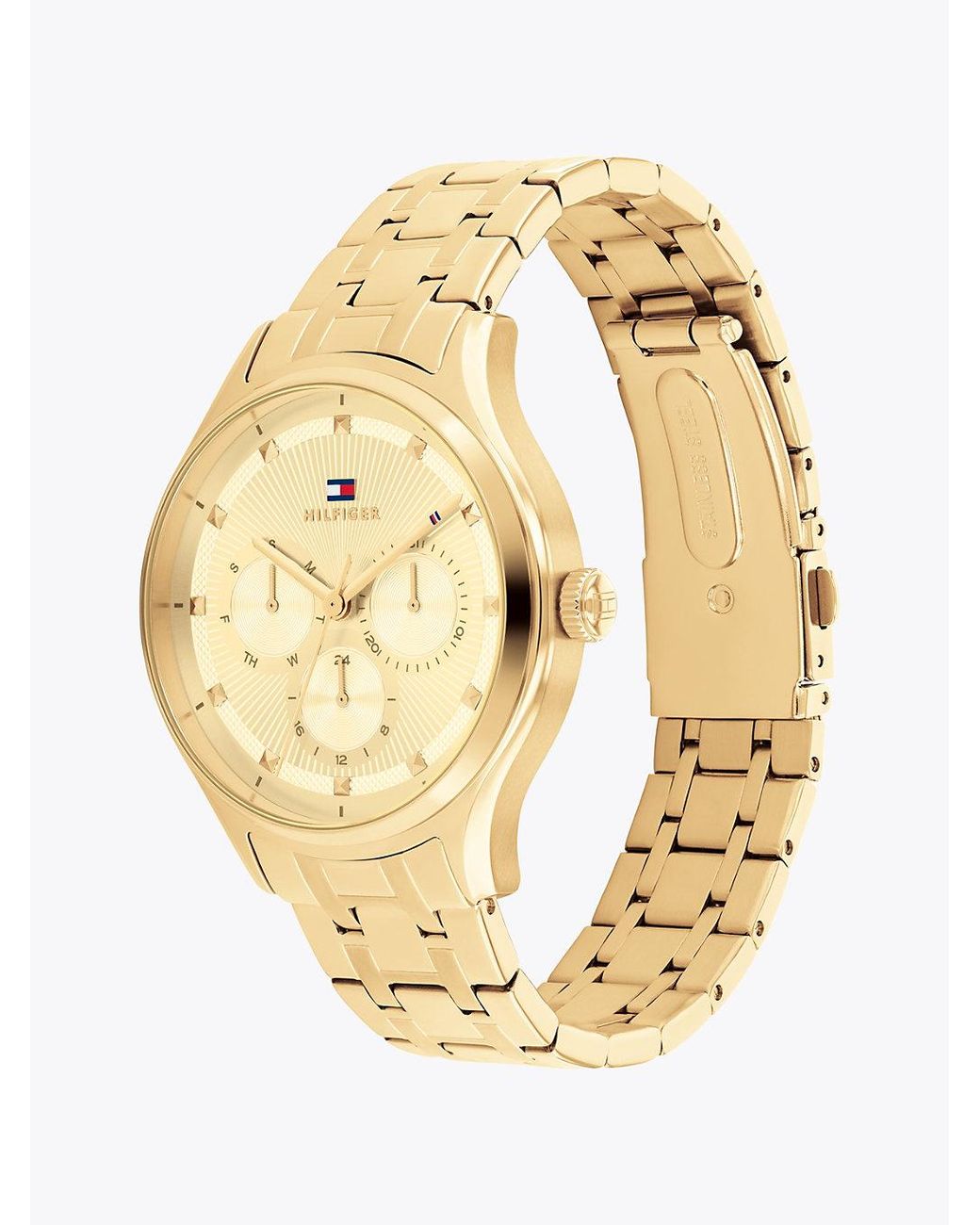 Tommy Hilfiger Metallic Ionic Gold-plated Stainless Steel Watch