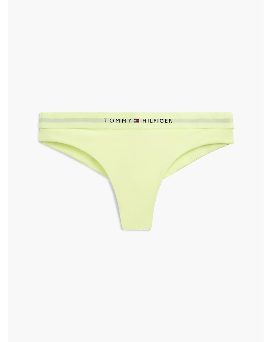 Bas De Bikini Brésilien Th Original À Logo Tommy Hilfiger en coloris Yellow