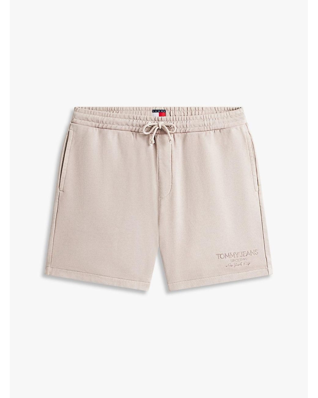 Tommy Hilfiger Green Classic Tonal Logo Embroidery Sweat Shorts for men