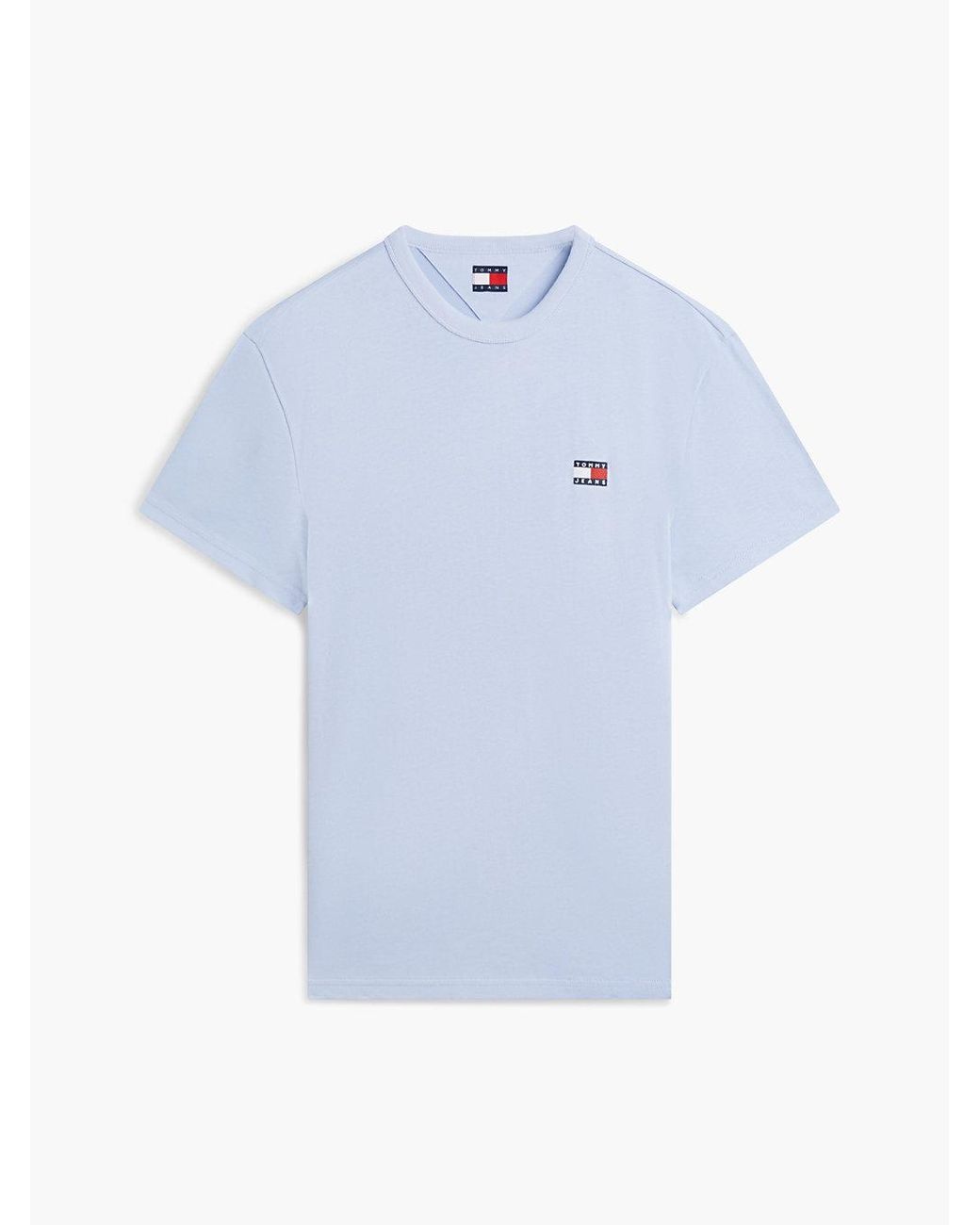 Tommy Hilfiger Blue Tommy Flag Crew Neck T-Shirt for men