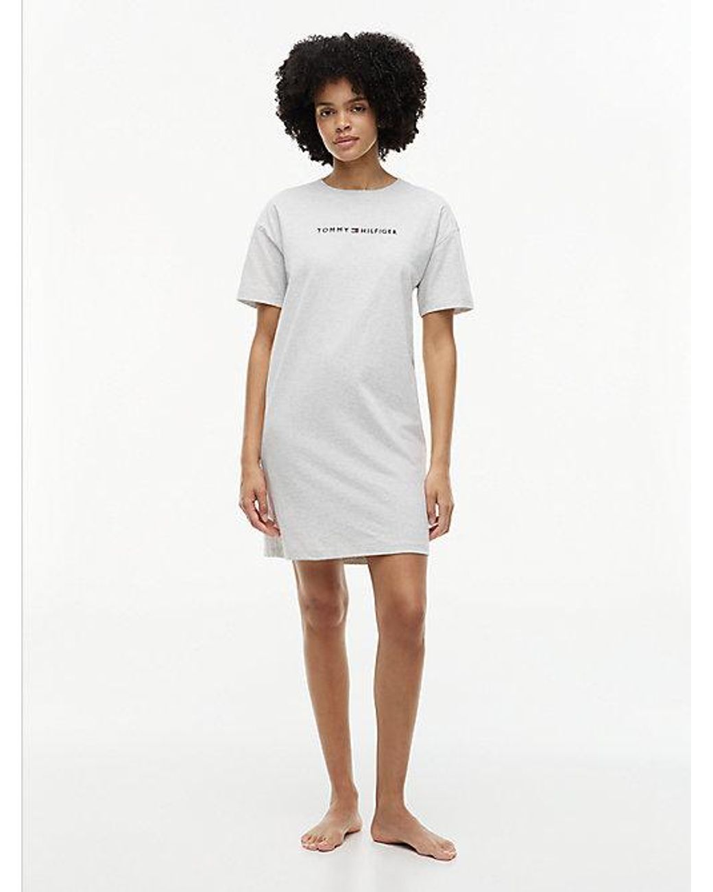 Tommy Hilfiger White Essential Jersey T-Shirt Nightdress
