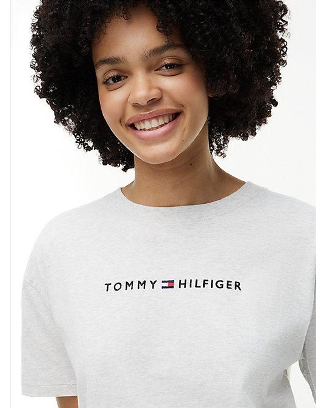 Tommy Hilfiger White Essential Jersey T-Shirt Nightdress