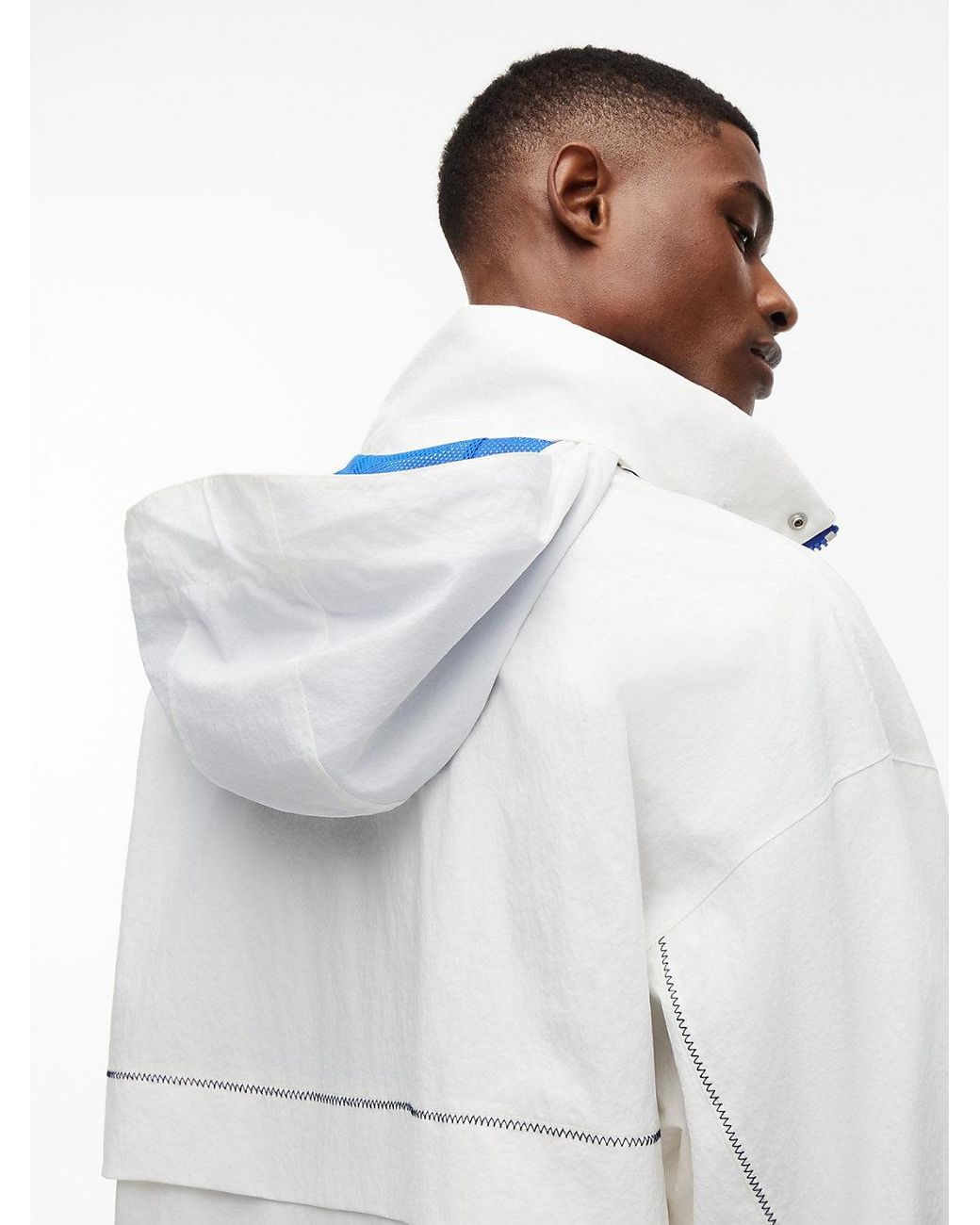 Tommy Hilfiger Blue Oversized Regatta Jacket for men