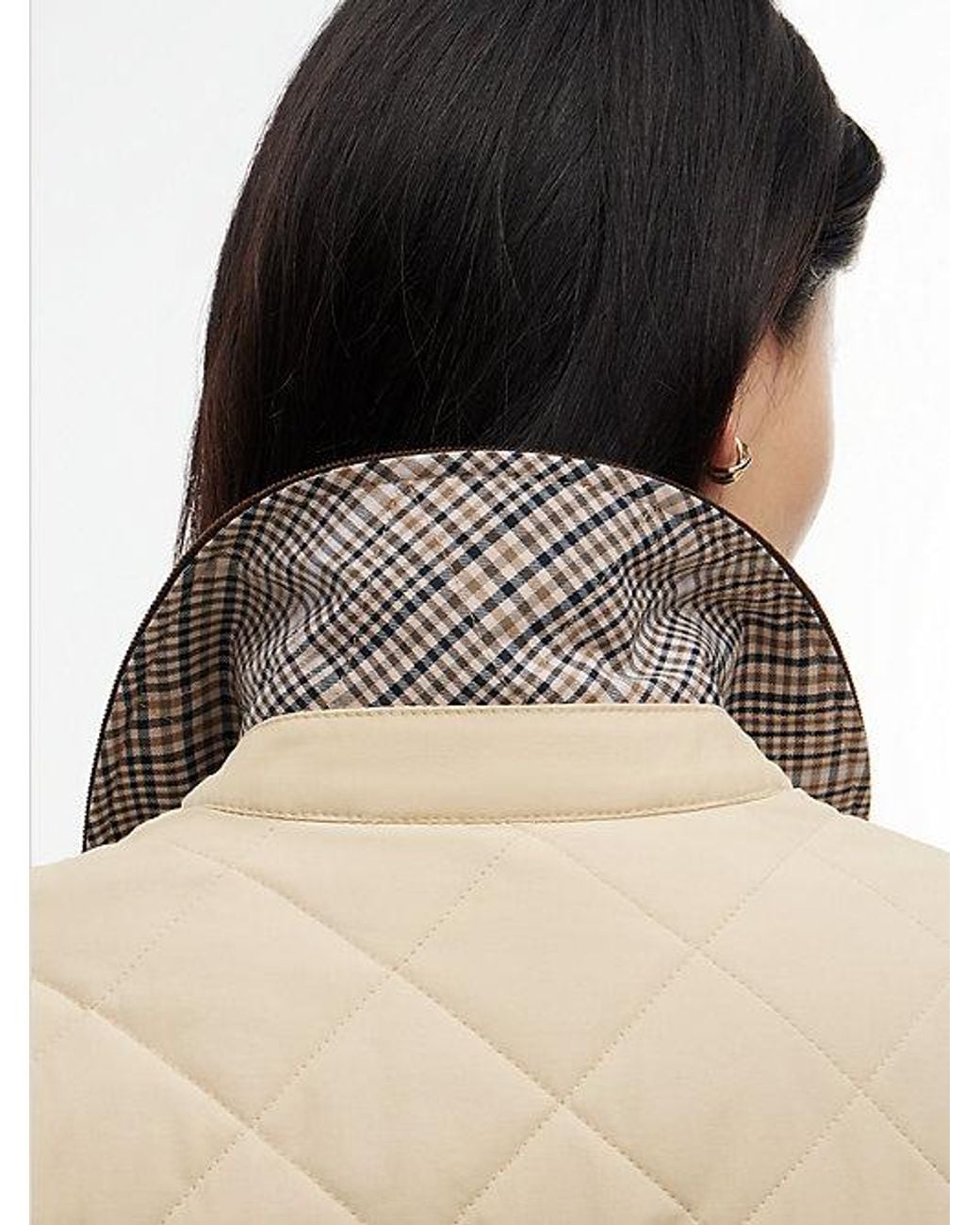 Tommy Hilfiger Blue Padded Diamond Quilted Slim Jacket