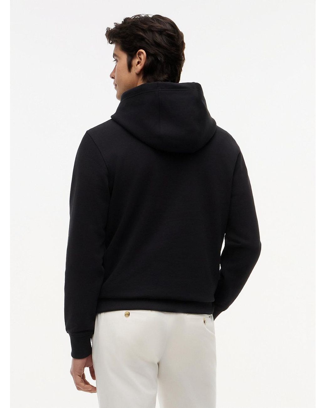 Tommy Hilfiger Black Th X Cadillac Formula 1 Team Logo Hoody for men