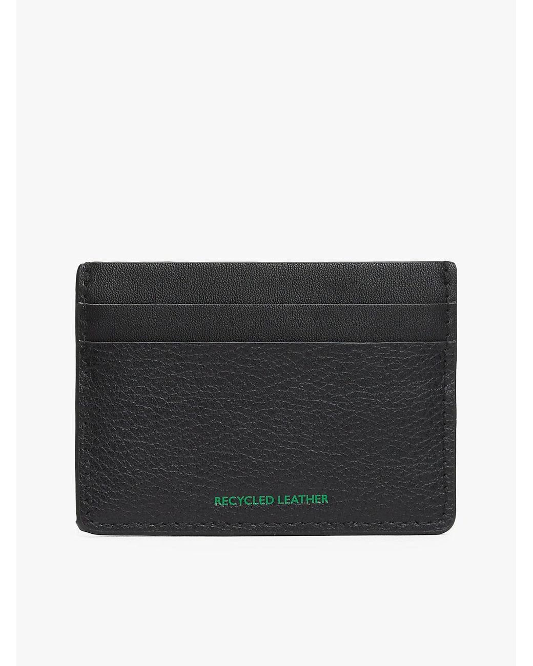 Tommy Hilfiger Black Heritage Logo Credit Card Holder for men