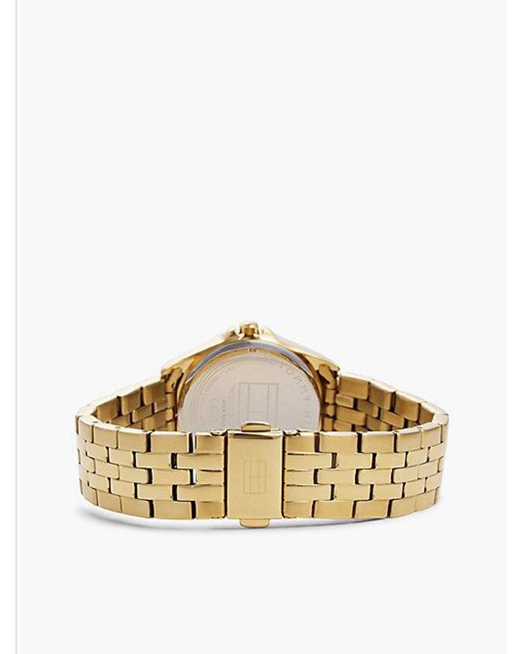 Tommy Hilfiger Metallic Ionic Plated Dial Bracelet Watch