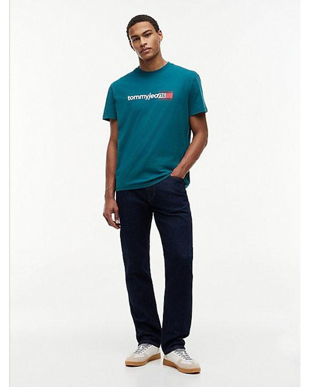 Tommy Hilfiger Blue Tommy Jeans Ryan Slim Straight Jeans for men