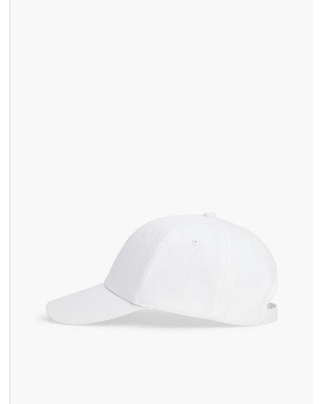 Tommy Hilfiger White Classic Baseball Cap for men
