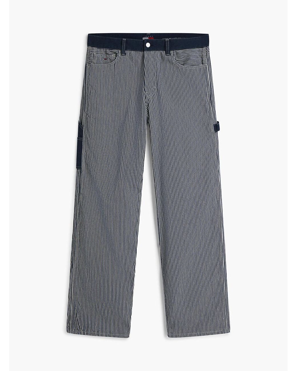 Tommy Hilfiger Blue Jaimie Relaxed Straight Carpenter Jeans for men