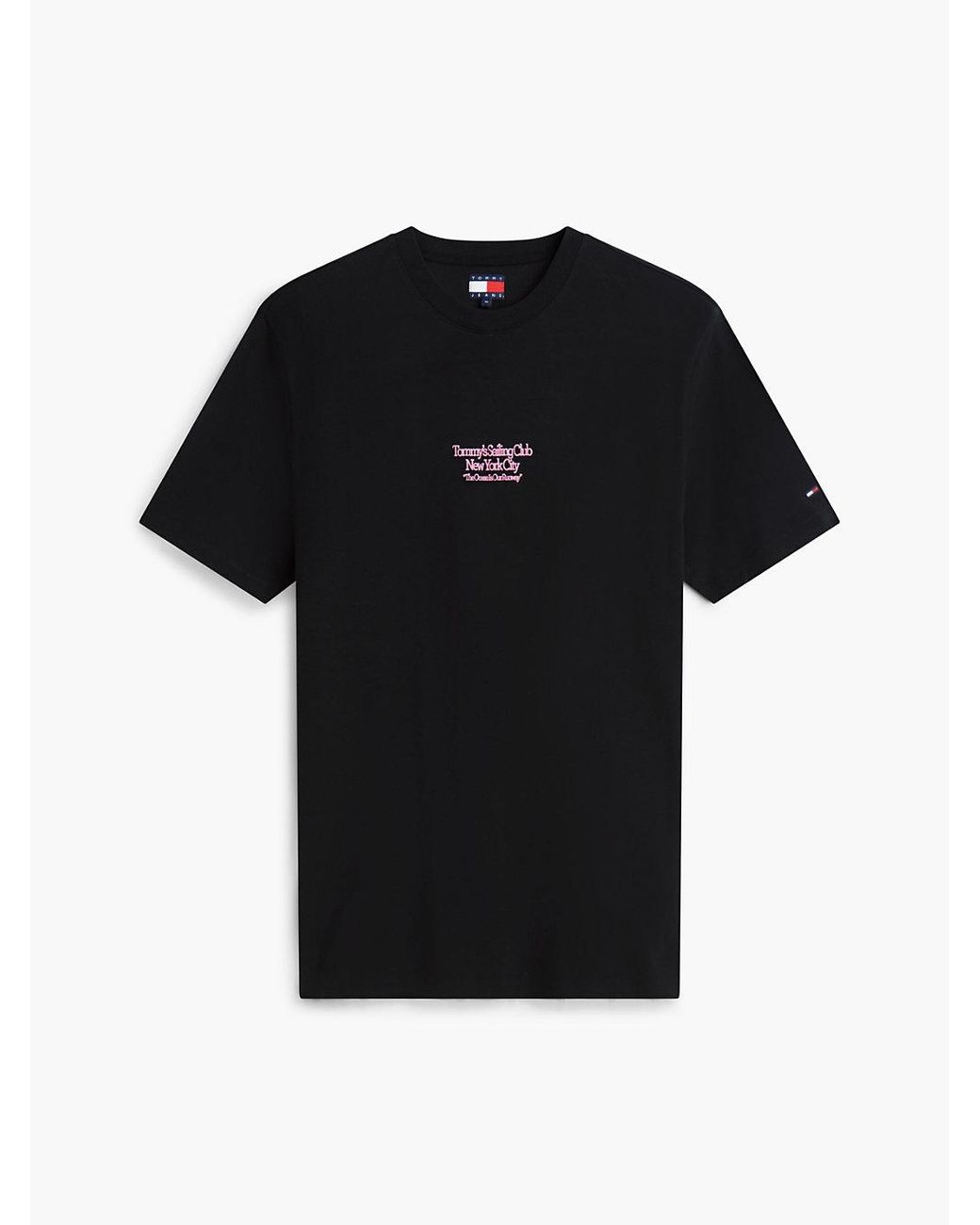 Tommy Hilfiger Blue Back Graphic Relaxed Jersey T-Shirt for men
