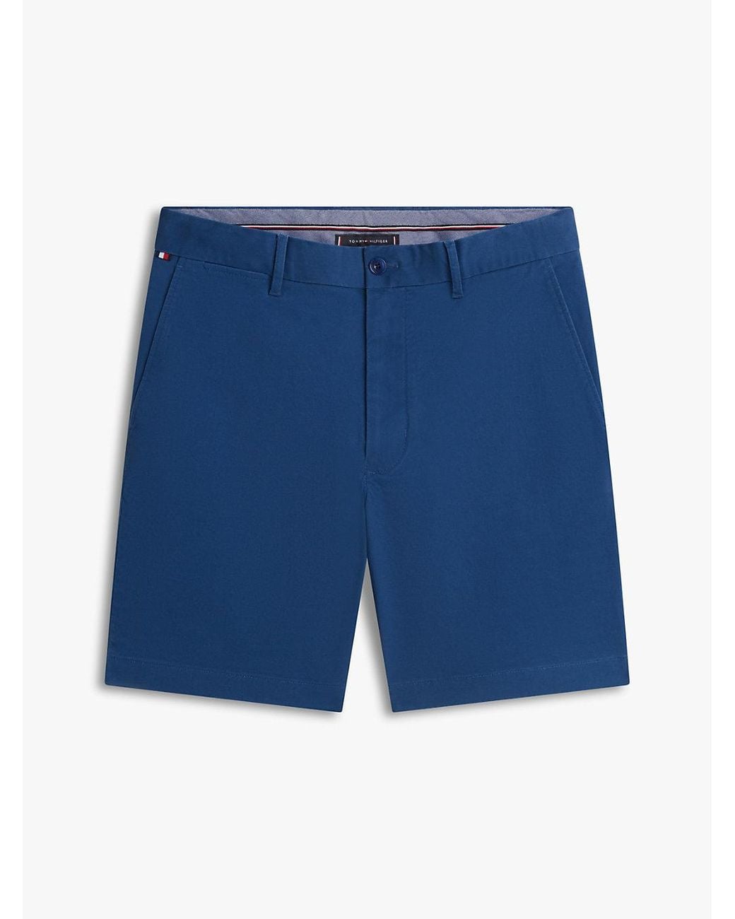 Tommy Hilfiger Blue Dover Twill Regular Fit Chino Shorts for men