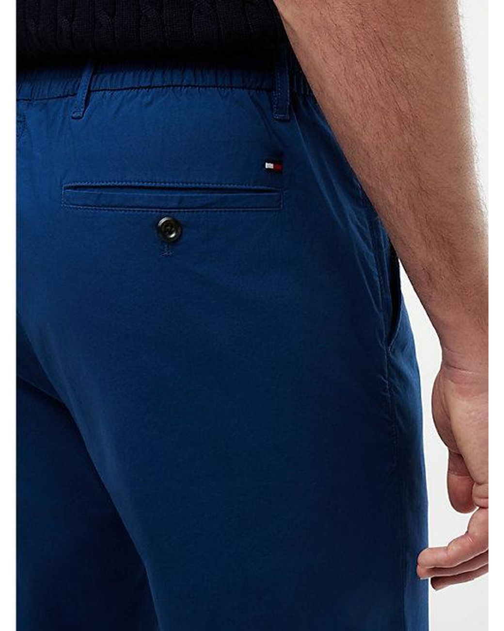 Tommy Hilfiger Blue Harlem Lightweight Tapered Leg Chinos for men