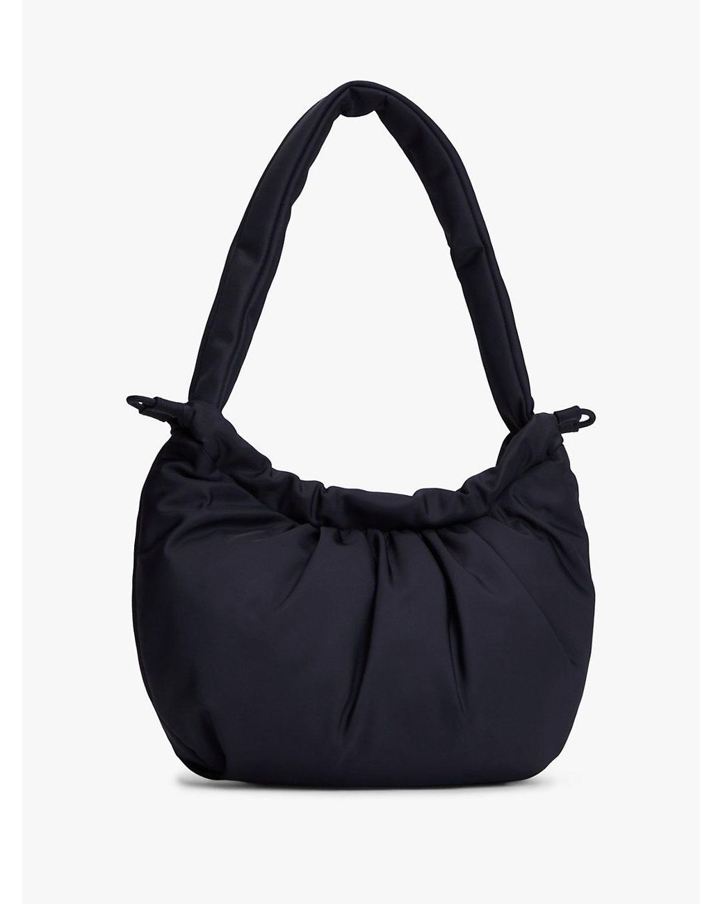Tommy Hilfiger Blue Multi Charm Drawstring Shoulder Bag