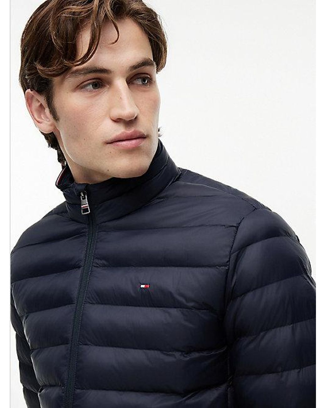 Tommy Hilfiger Compact Quilted Jack in het Blue voor heren