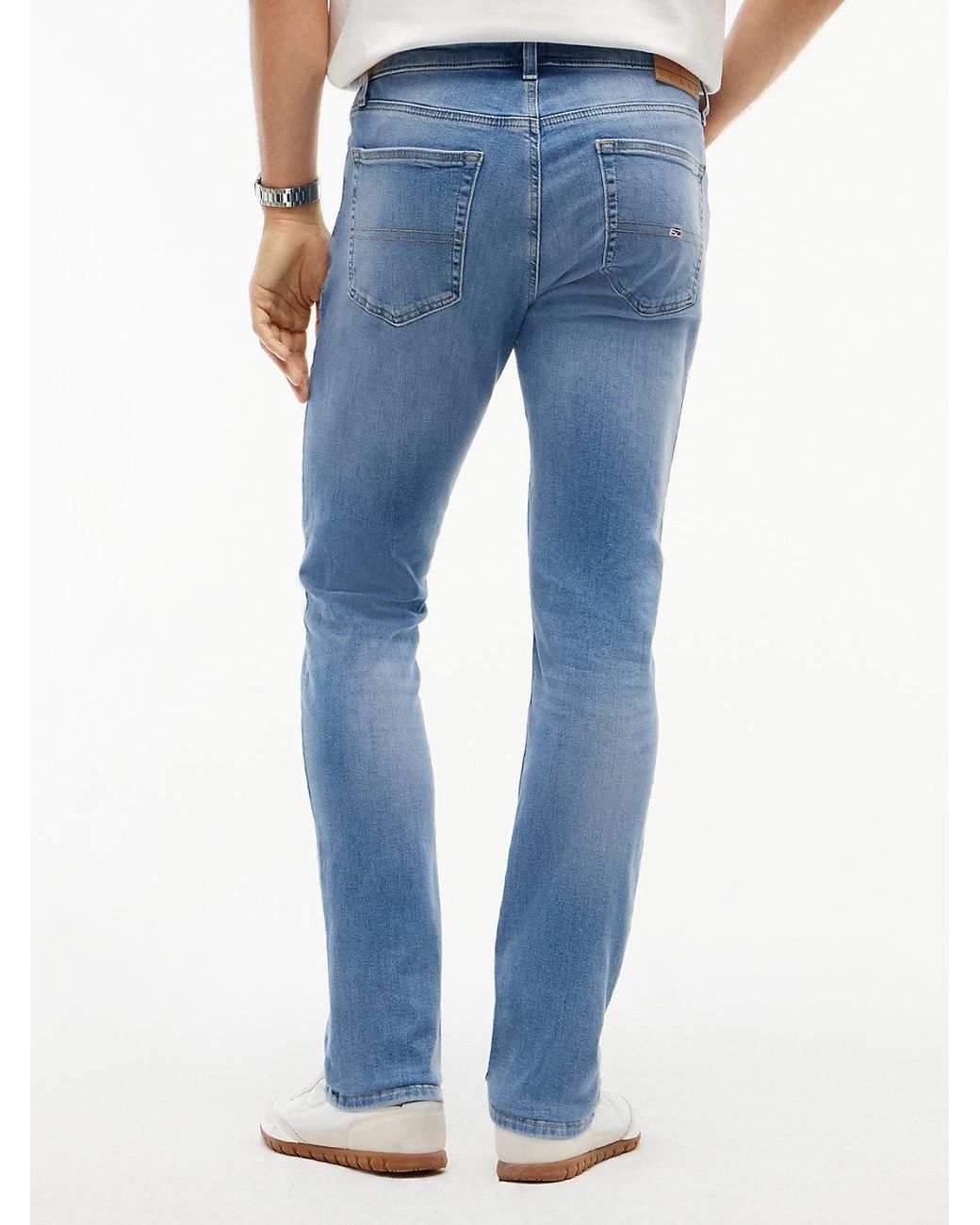 Tommy Hilfiger Blue Austin Slim Tapered Jeans for men