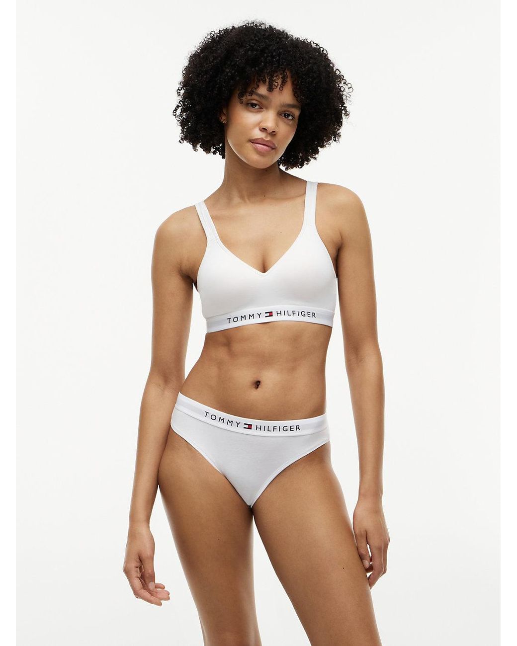 Tommy Hilfiger White Th Original Logo Waistband Briefs
