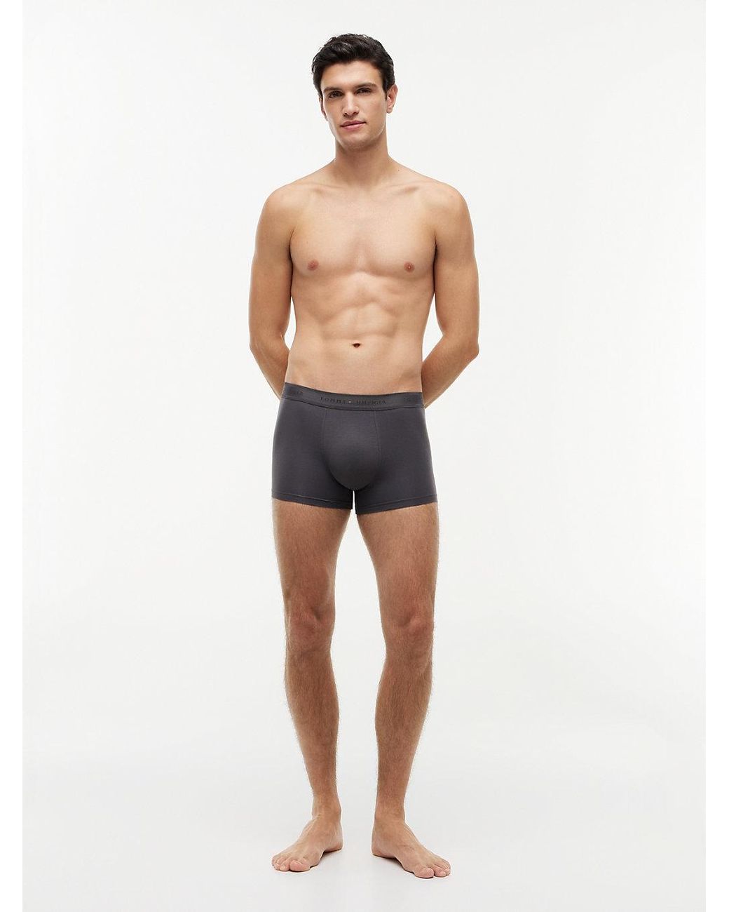 Tommy Hilfiger Blue 3-Pack Signature Waistband Trunks for men