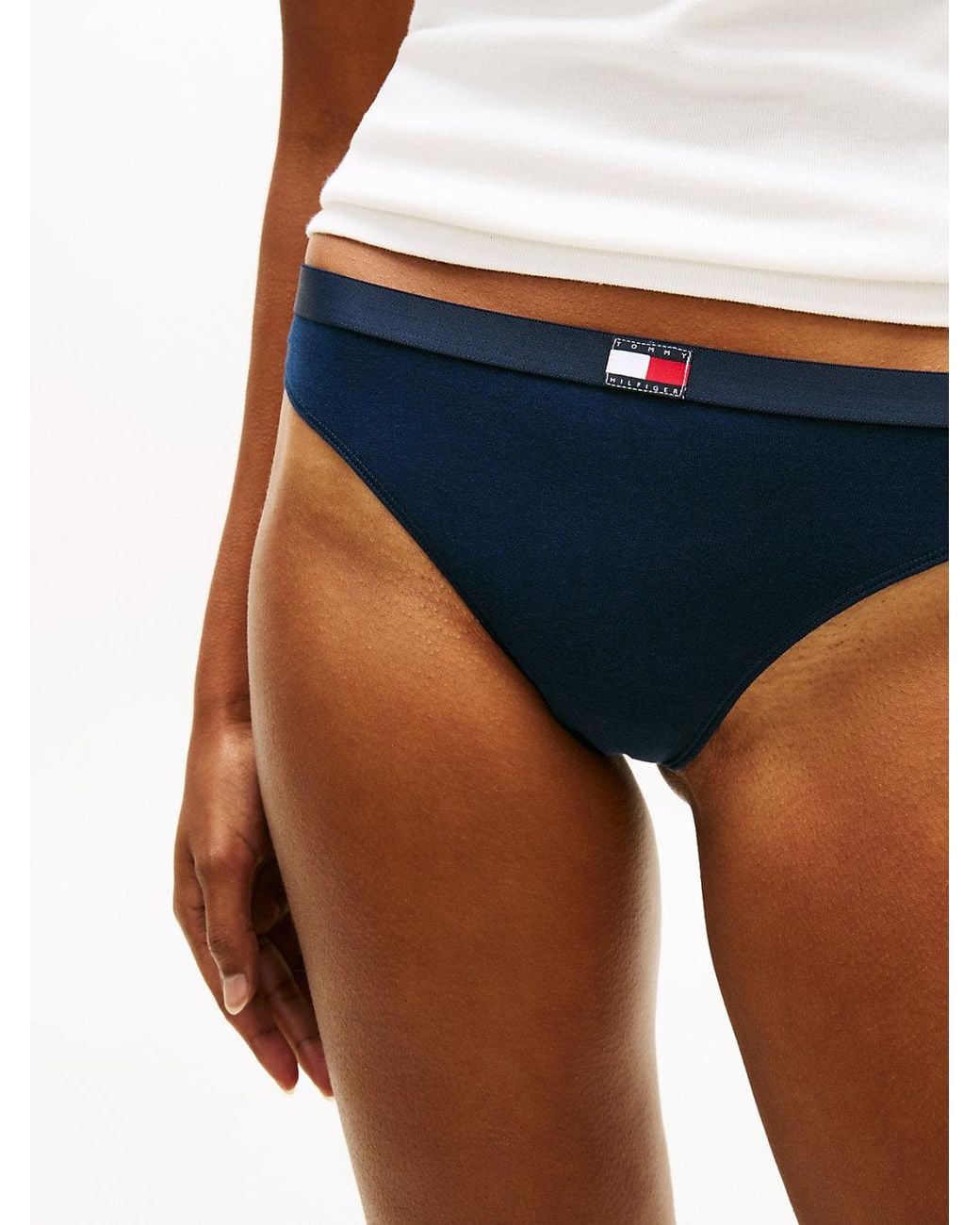 Tommy Hilfiger Blue 5-pack Heritage Logo Thongs