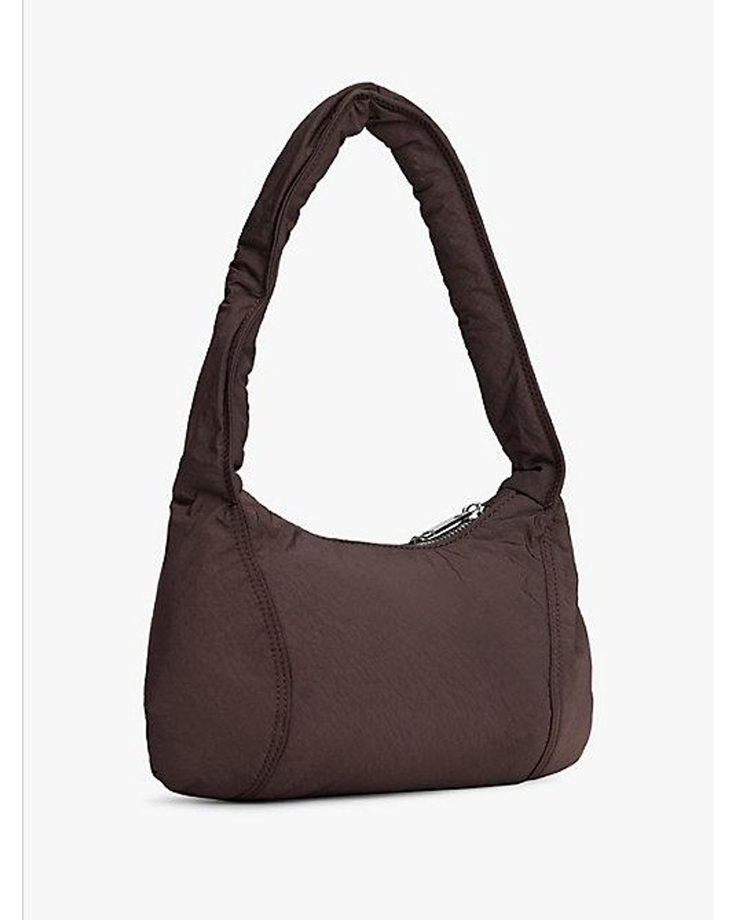 Tommy Hilfiger Brown Casual Crinkle Texture Shoulder Bag