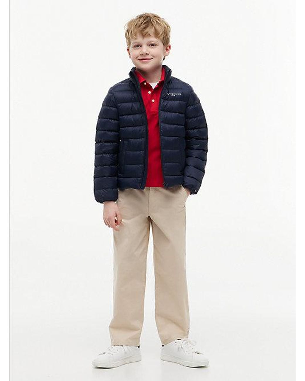 Tommy Hilfiger Blue Essential Lightweight Down Jacket