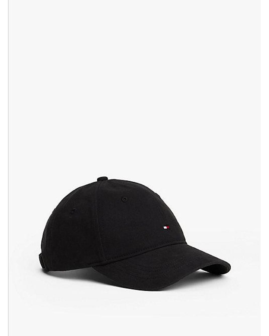 Tommy Hilfiger Black Hilfiger Flag Soft Baseball Cap