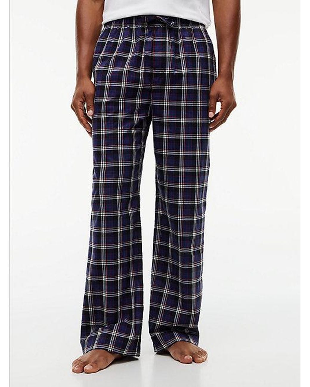 Tommy Hilfiger Blue Th Original Poplin Relaxed Pyjama Bottoms for men