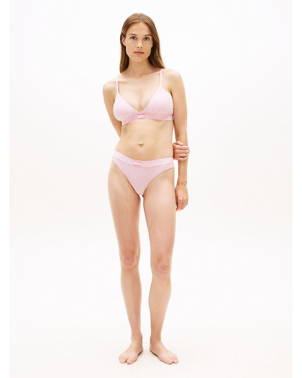 Tommy Hilfiger Multicolor Heritage Tonal Logo Thong