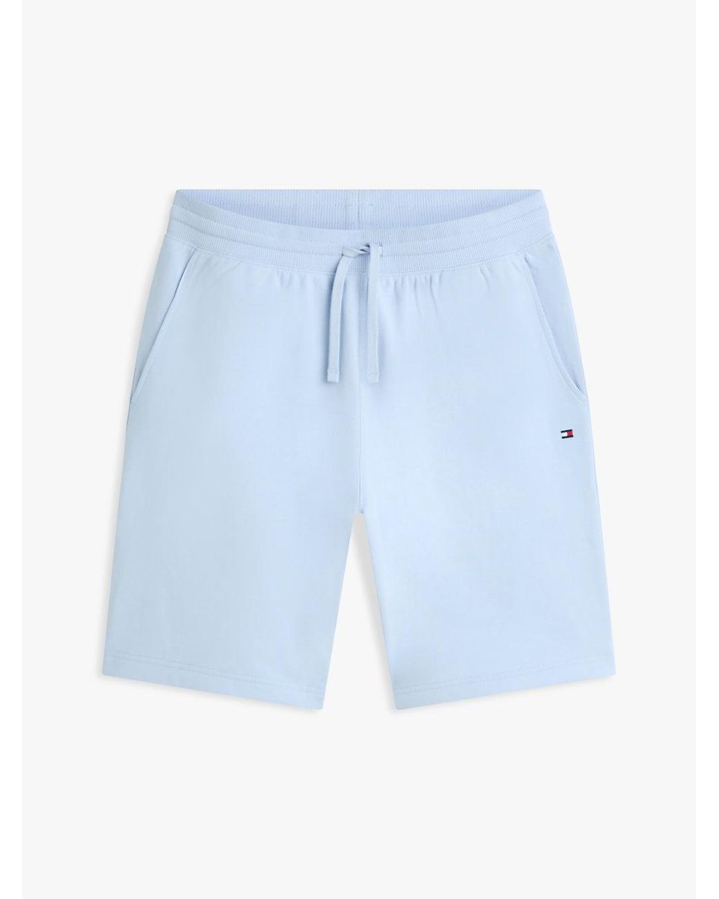 Tommy Hilfiger Red Flag Embroidery Terry Sweat Shorts for men