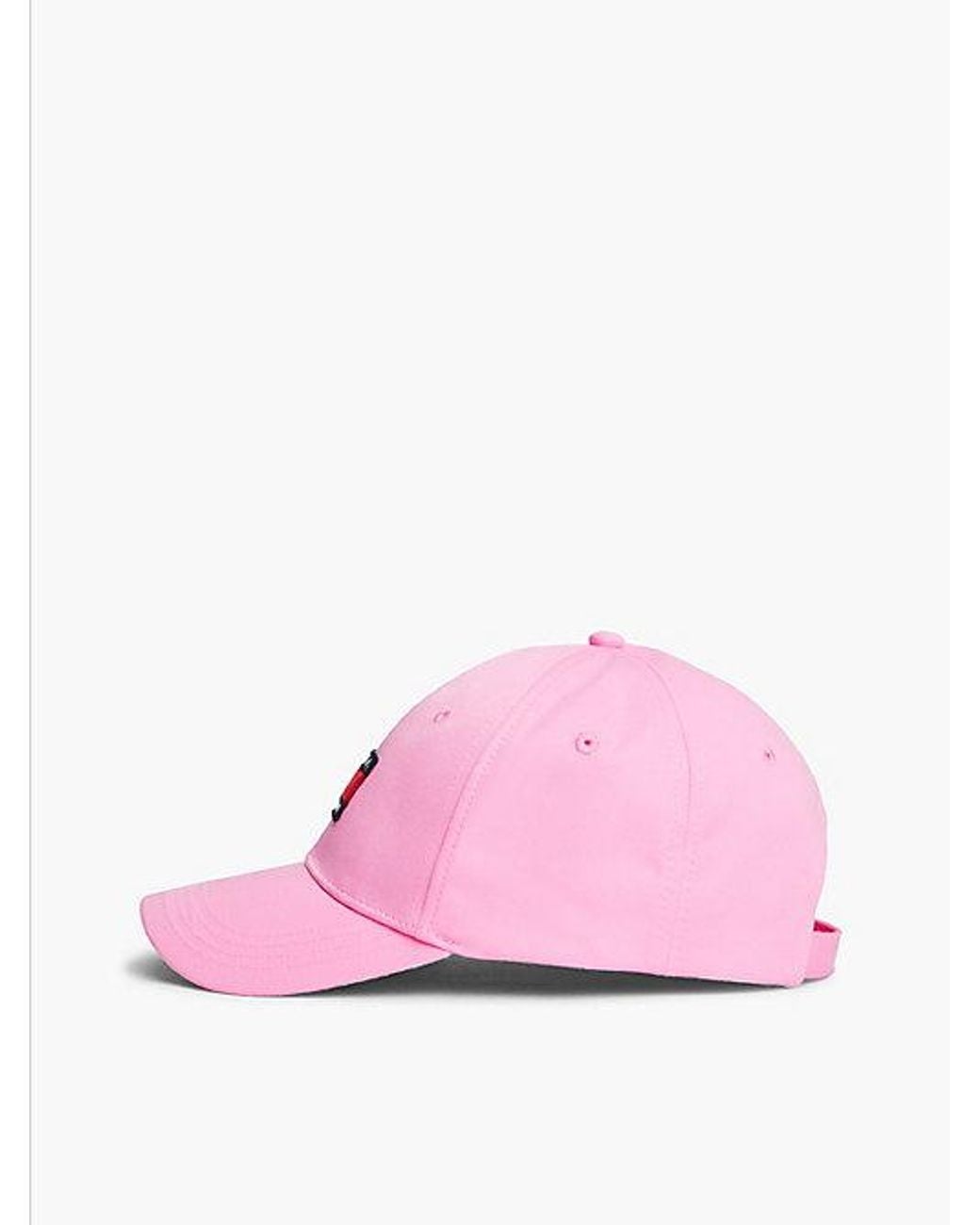 Tommy Hilfiger Pink Kids Heritage Flag Logo Baseball Cap