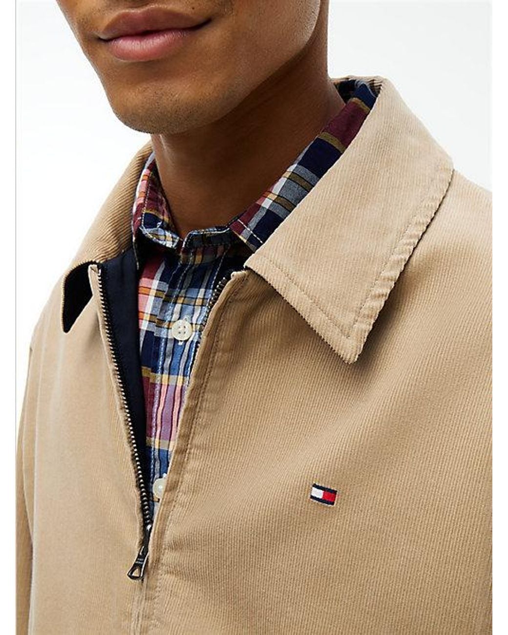 Tommy Hilfiger Natural Reversible Corduroy Ivy Jacket for men