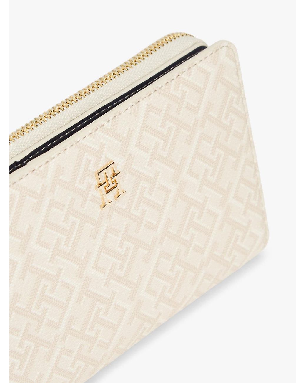 Tommy Hilfiger Natural Hilfiger Icon Th Monoplay Bifold Wallet
