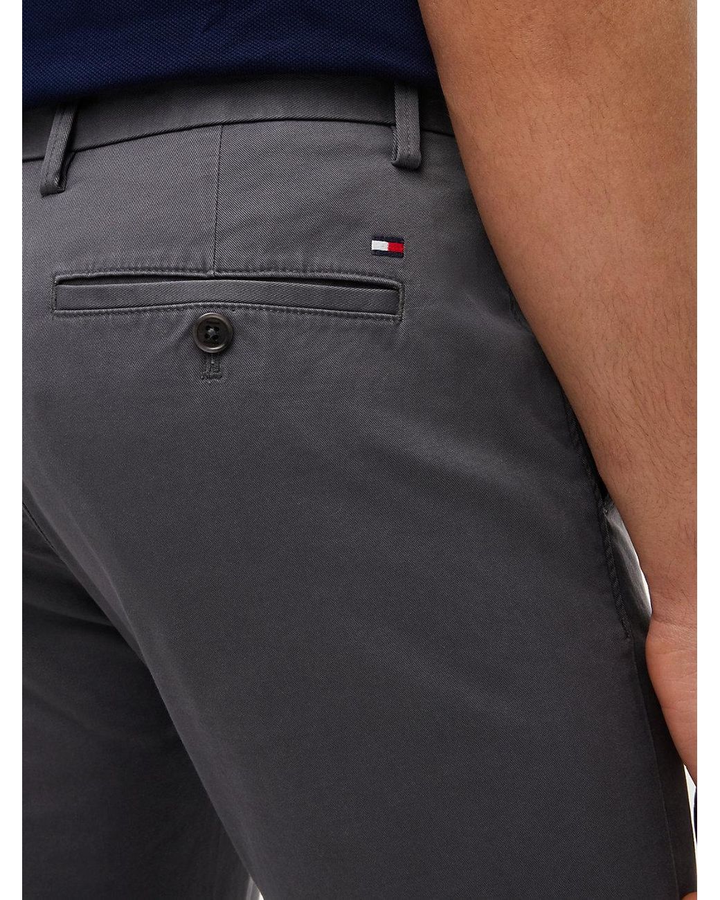 Tommy Hilfiger Blue Bleecker Slim Fit Chinos for men