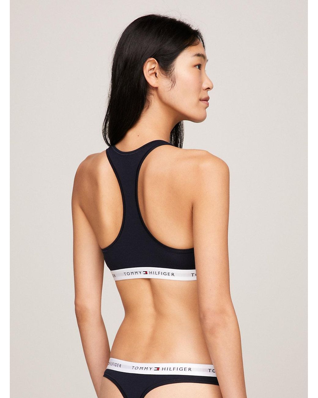 Tommy Hilfiger Blue Tommy Icons Unlined Bralette