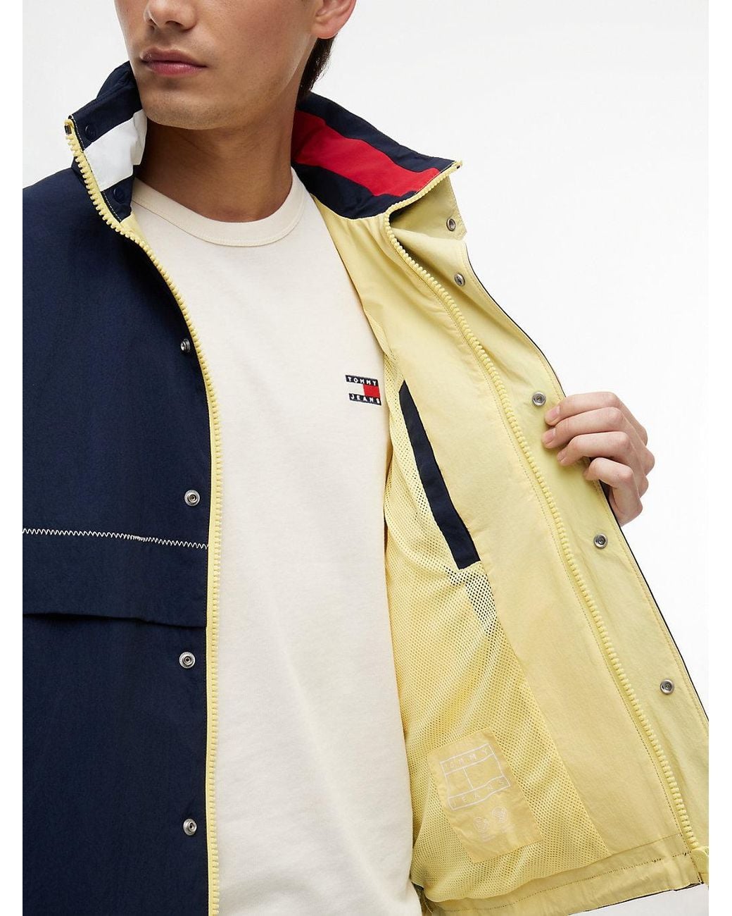 Tommy Hilfiger Blue Oversized Regatta Jacket for men