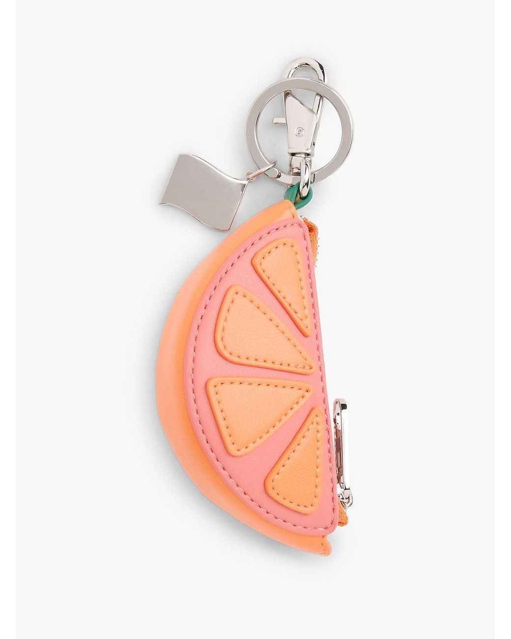 Tommy Hilfiger White Keyring Coin Purse