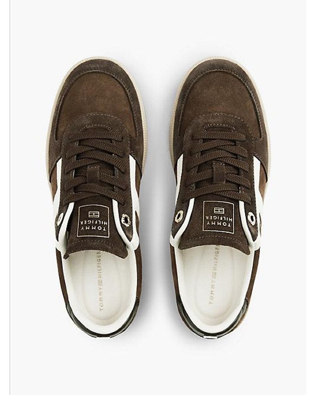 Tommy Hilfiger Brown Th Tribeca Sneaker Suede