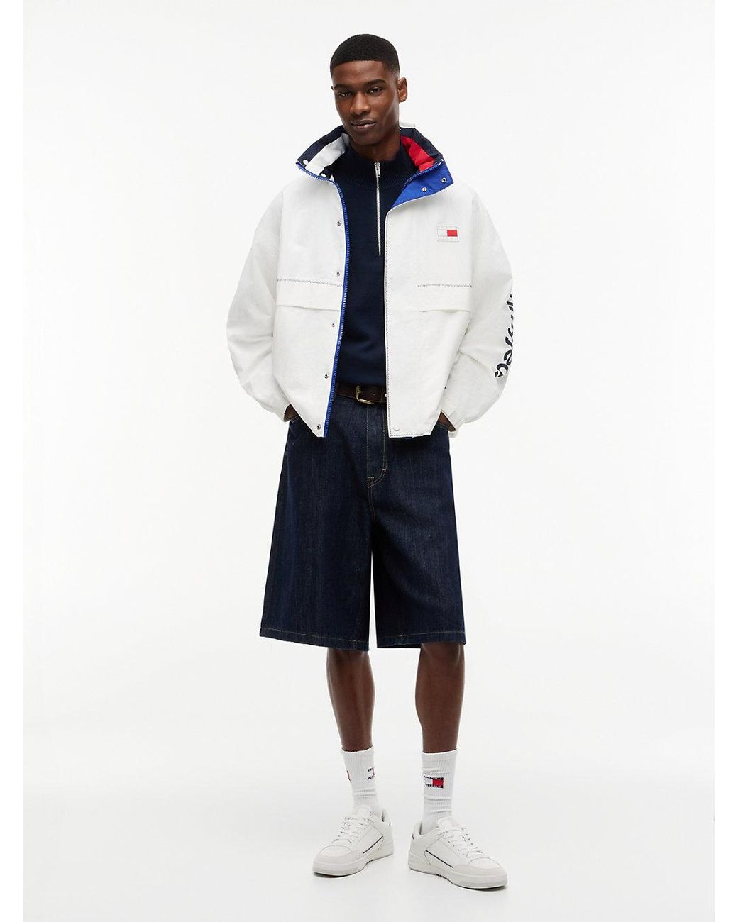 Tommy Hilfiger Blue Oversized Regatta Jacket for men