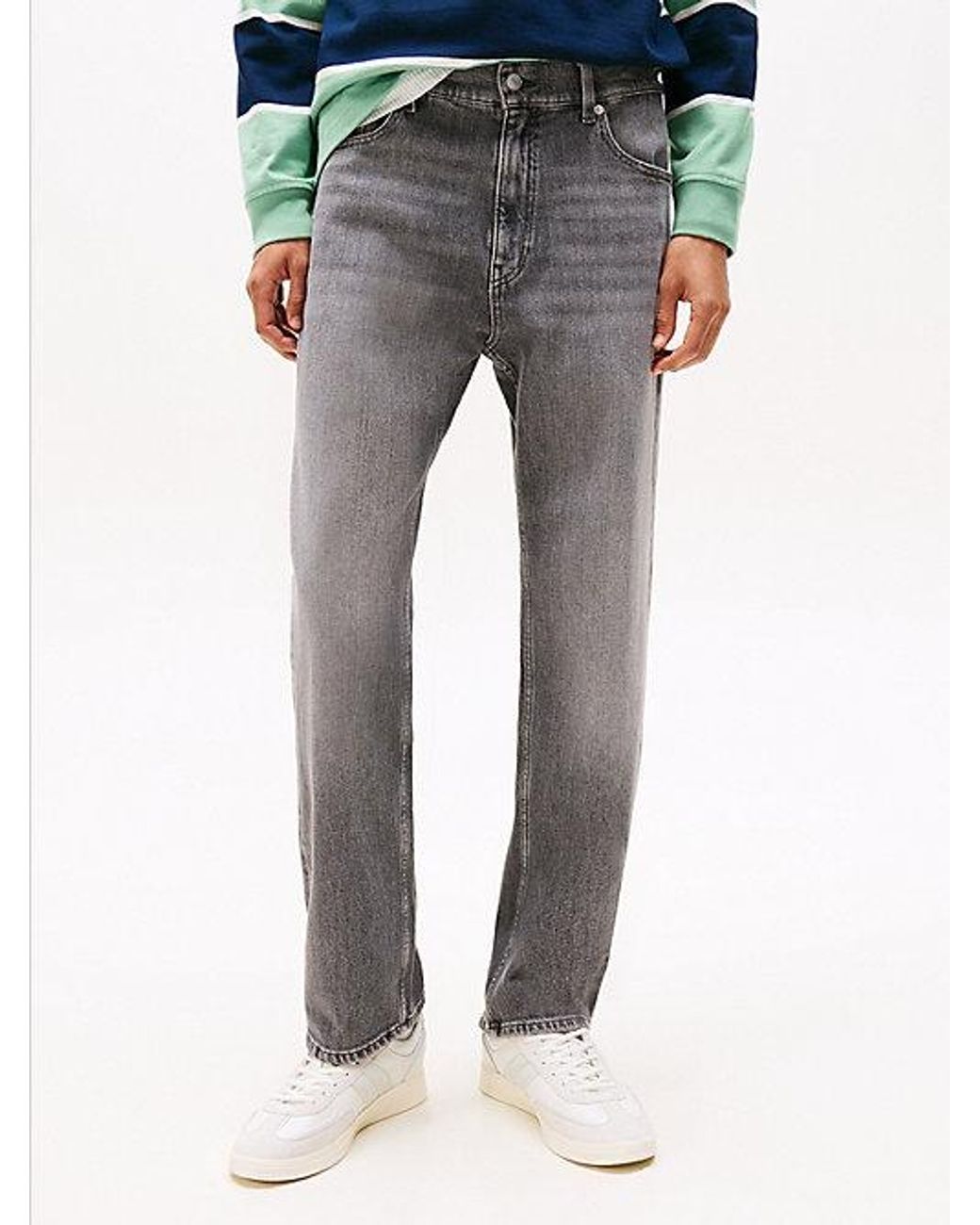 Tommy Hilfiger Multicolor Sonny Faded Regular Tapered Leg Jeans for men