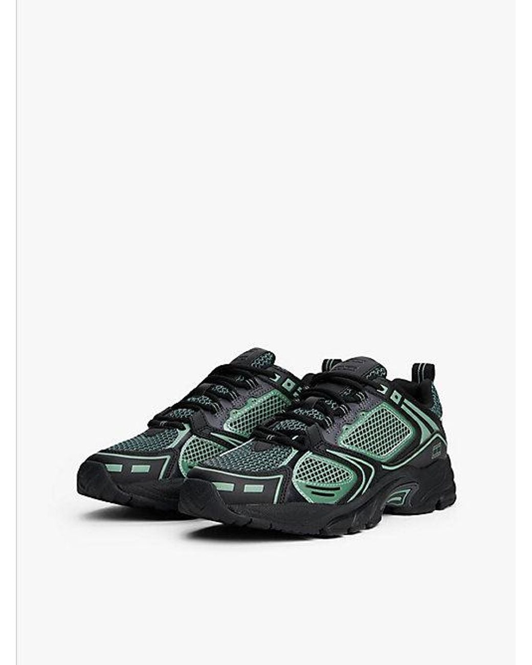 Tommy Hilfiger Green Archive Runner Cleat Trainers
