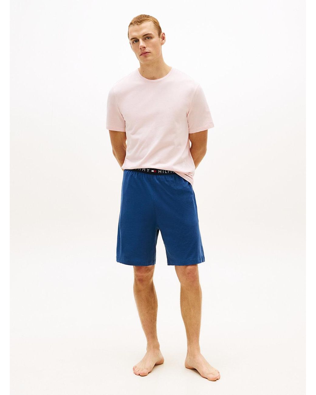 Short D'Intérieur Original En Jersey Tommy Hilfiger pour homme en coloris Blue