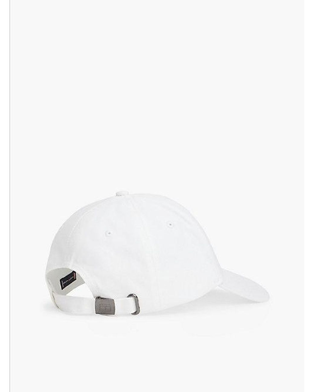 Tommy Hilfiger White Classic Baseball Cap for men