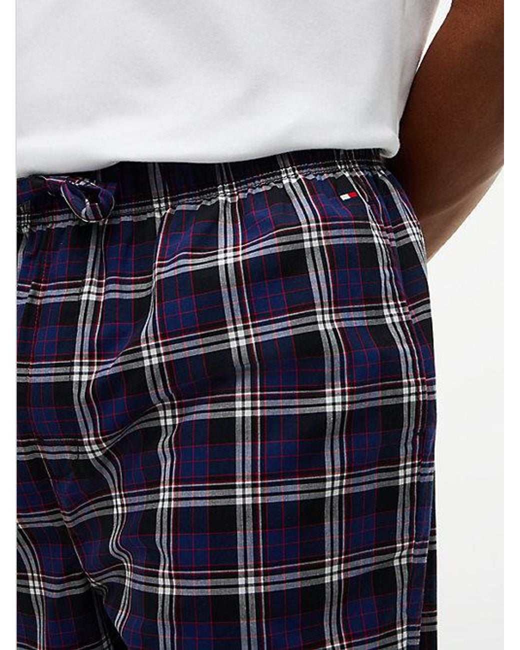 Tommy Hilfiger Blue Th Original Poplin Relaxed Pyjama Bottoms for men