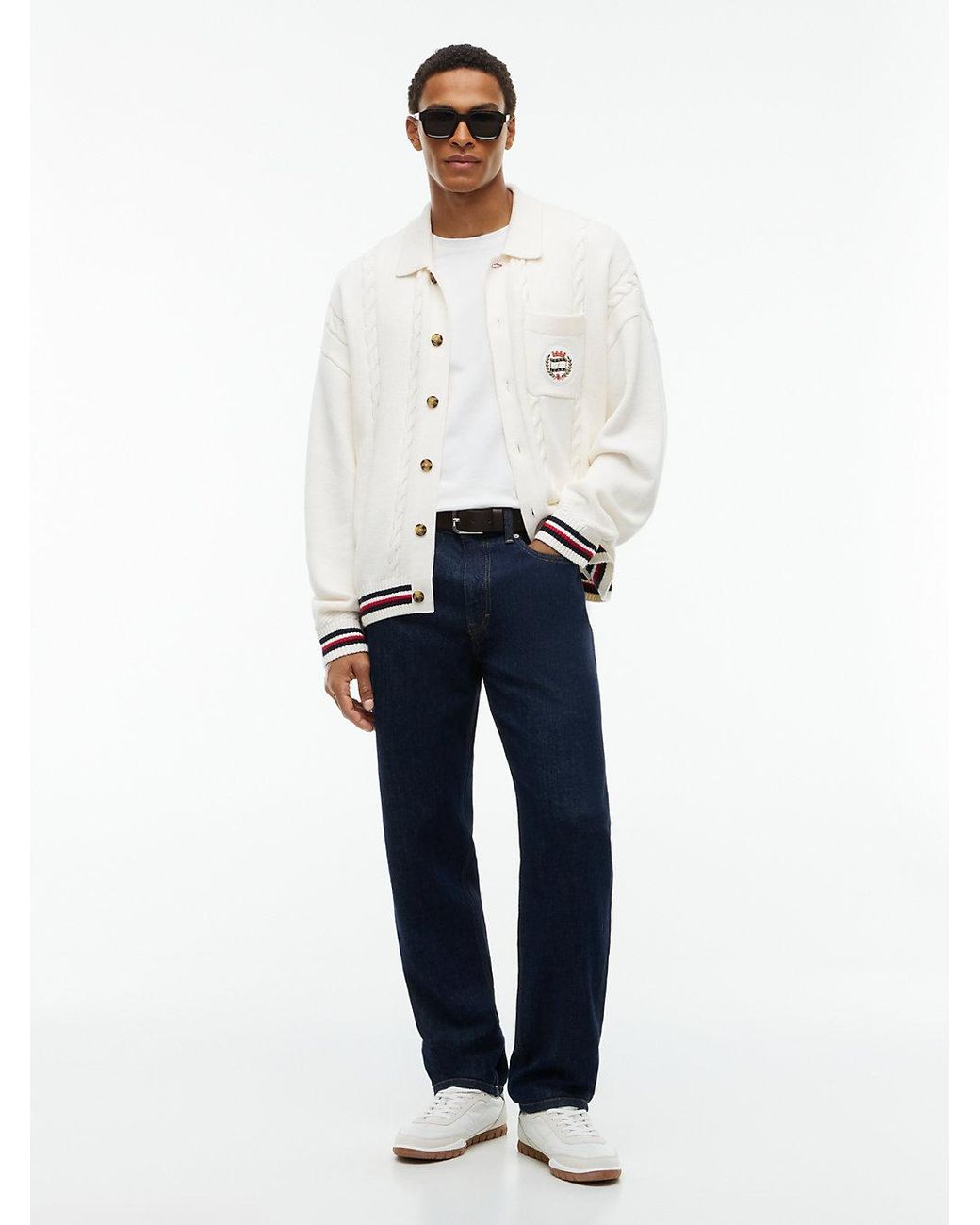Tommy Hilfiger Green Sonny Tapered Jeans for men