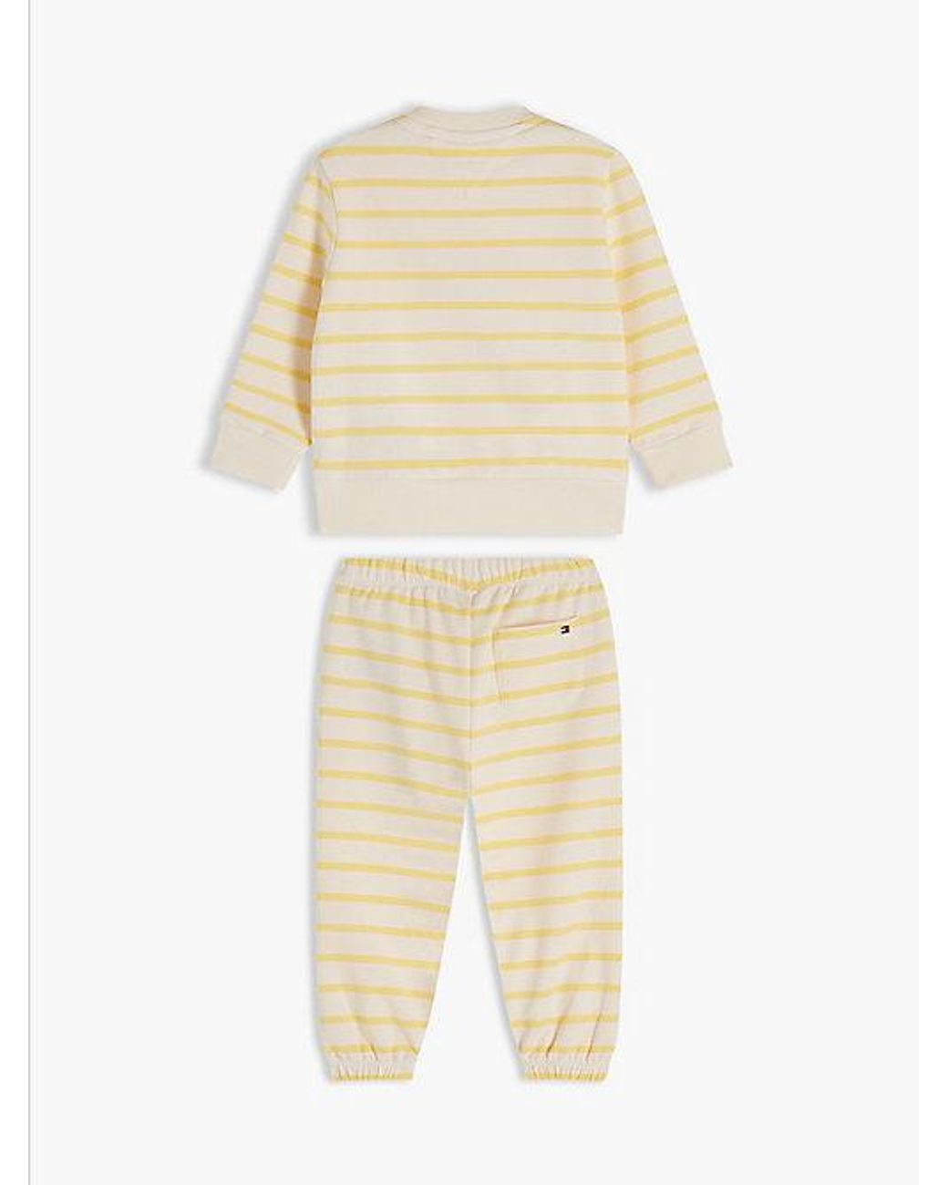 Tommy Hilfiger Natural Rope Logo Sweatshirt And Joggers Sets