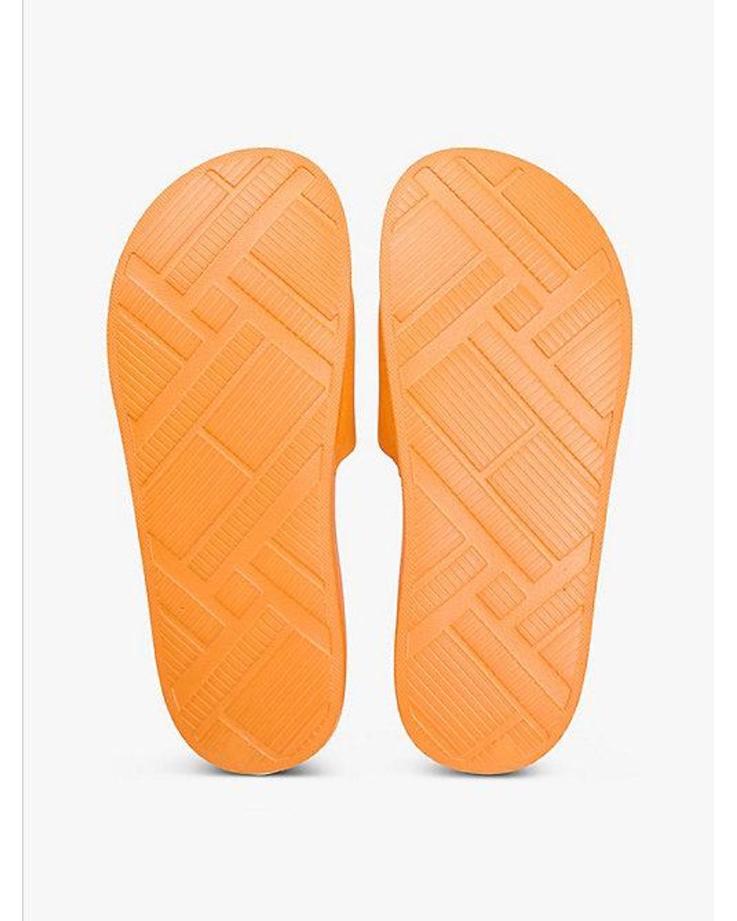 Tommy Hilfiger Canvas Badslipper Met Geborduurd Logo in het Orange voor heren