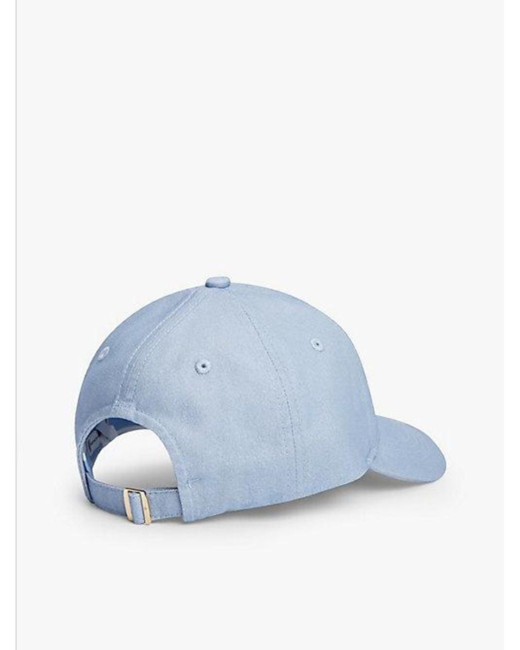 Tommy Hilfiger Blue Logo Embroidery Baseball Cap