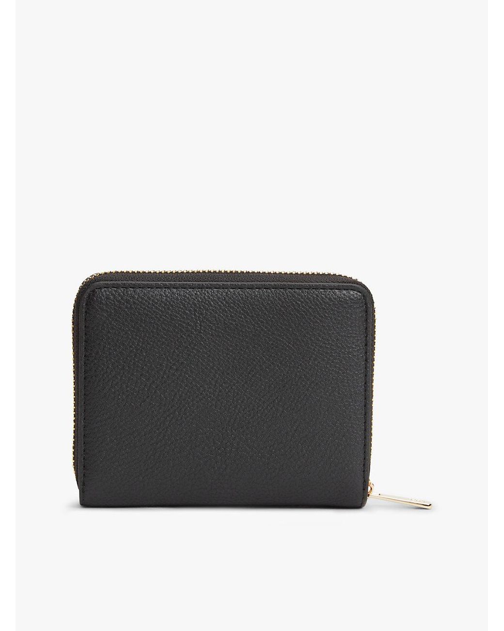 Tommy Hilfiger Black Hilfiger Icon Zip-around Flap Wallet