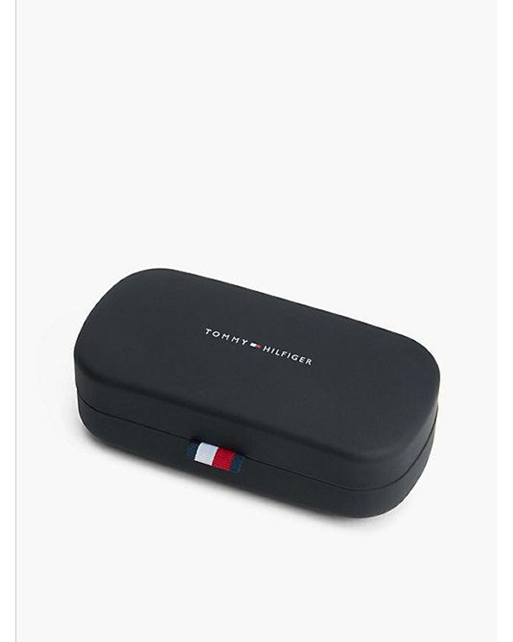 Tommy Hilfiger White Th Monogram Global Stripe Sunglasses