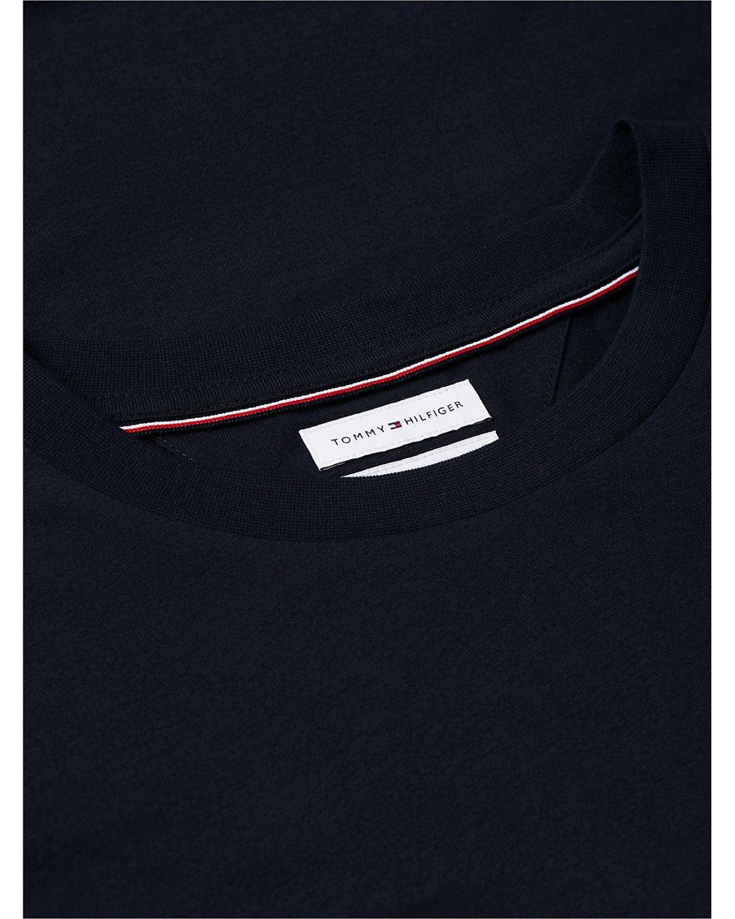 Tommy Hilfiger Blue Logo Graphic Jersey Crew Neck T-Shirt for men